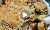VIDEO: Pear Crumble with Nutella