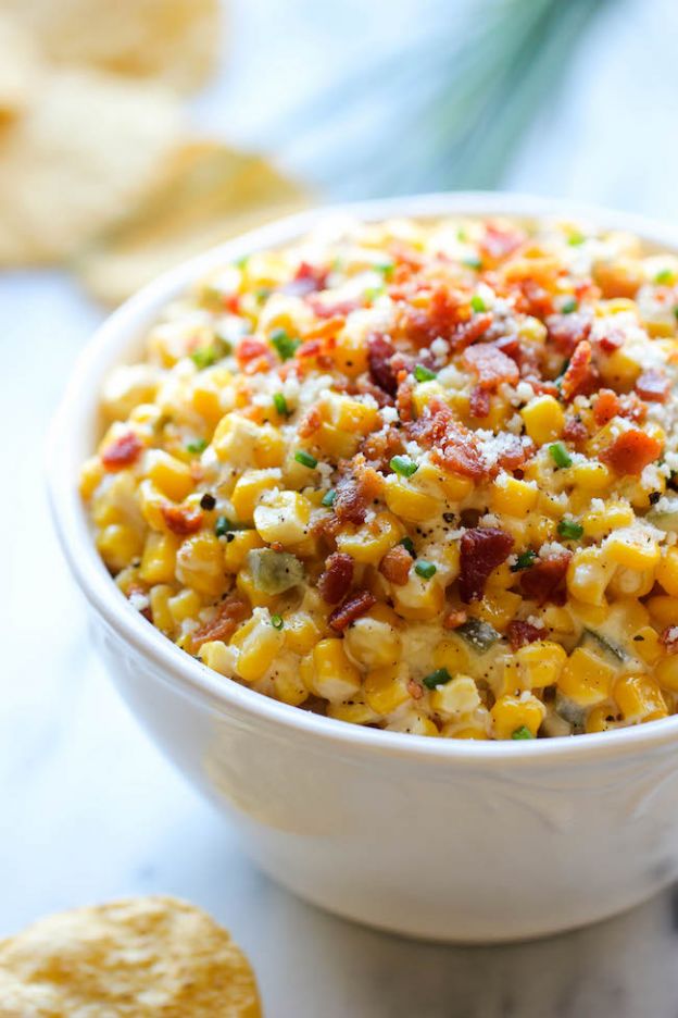 Corn and Jalapeño Dip - © Damn Delicious