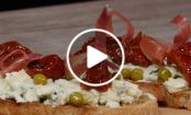 VIDEO: Blue Cheese Bruschetta