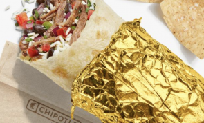 Chipotle Offers Olympic Athletes' Orders Served in Gold Foil