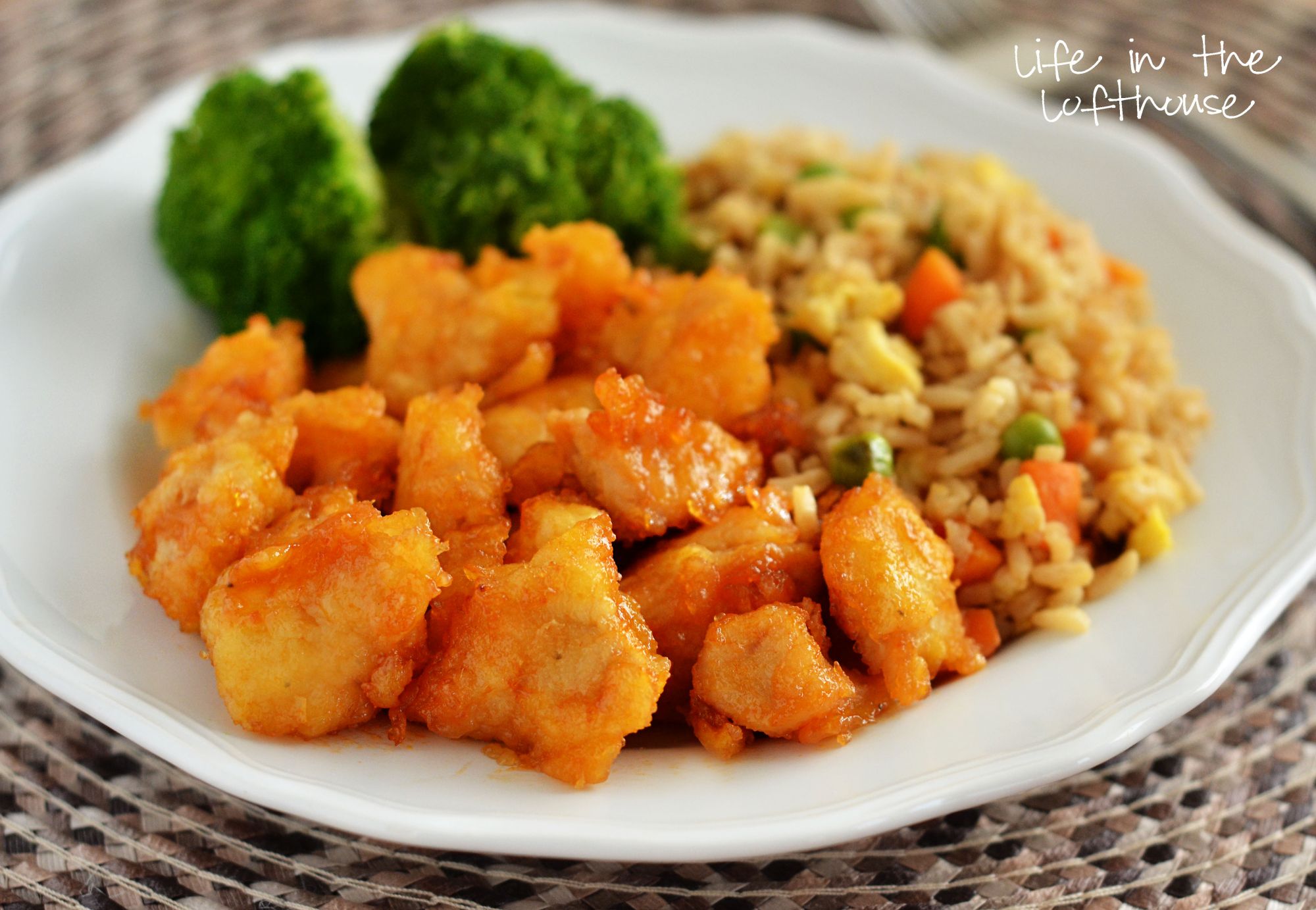 Bakes Sweet And Sour Chicken And Chicken Fried Rice Recipe