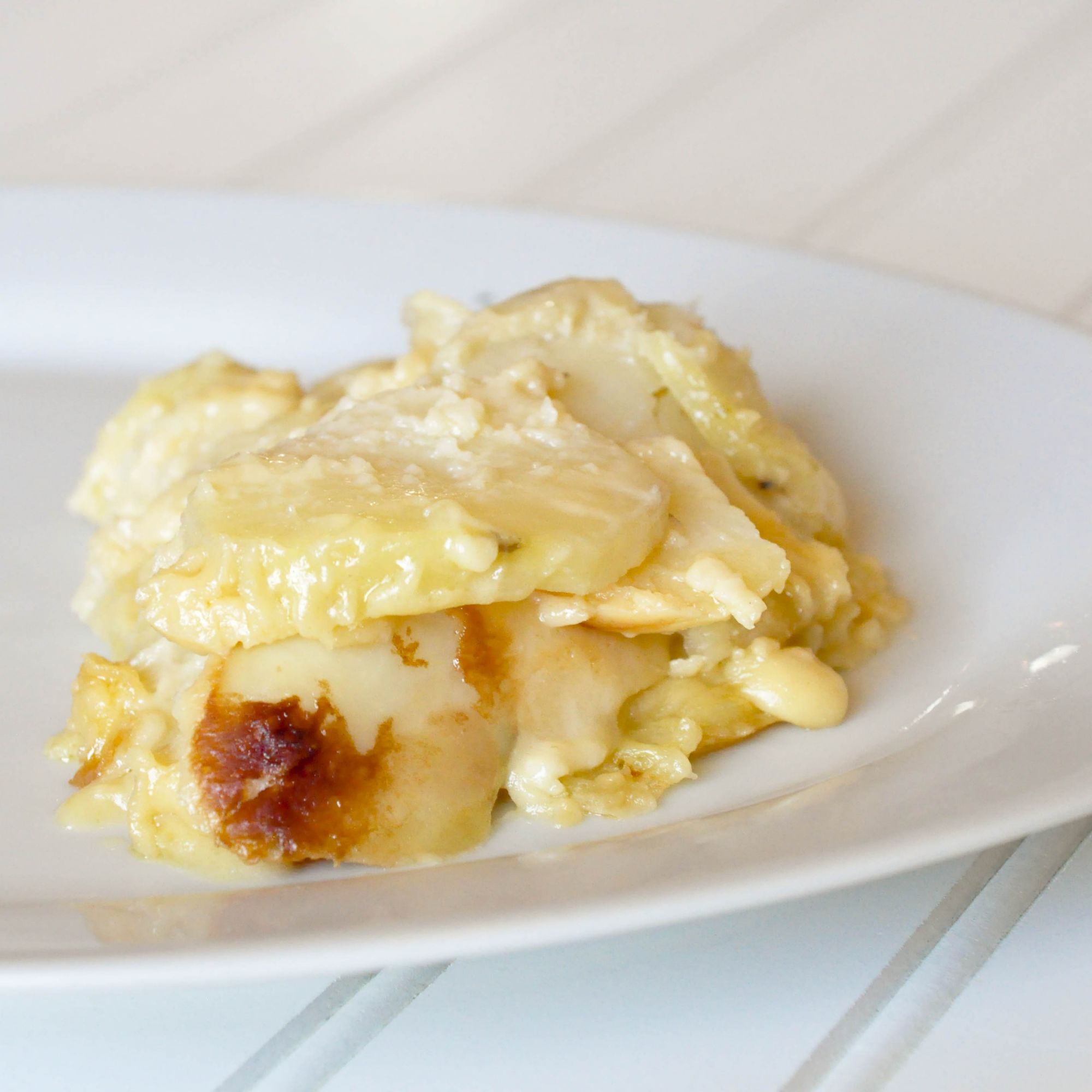 Scalloped Potatoes With Sharp Cheddar Recipe