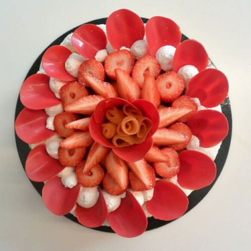 Haute Couture strawberry tart