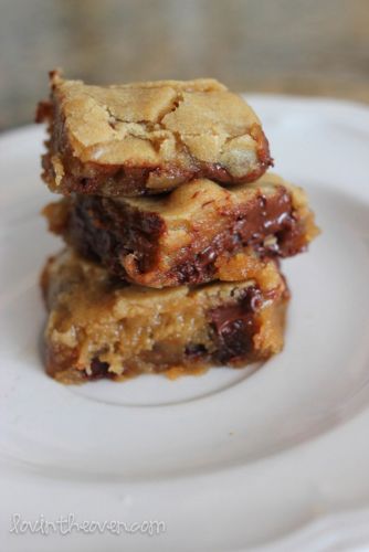 Chocolate chip blondies