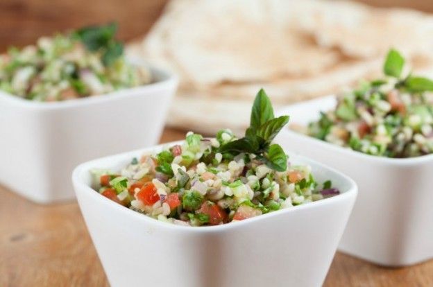 Avocado tabbouleh