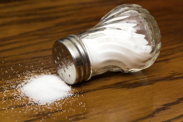 Don't over-salt your food