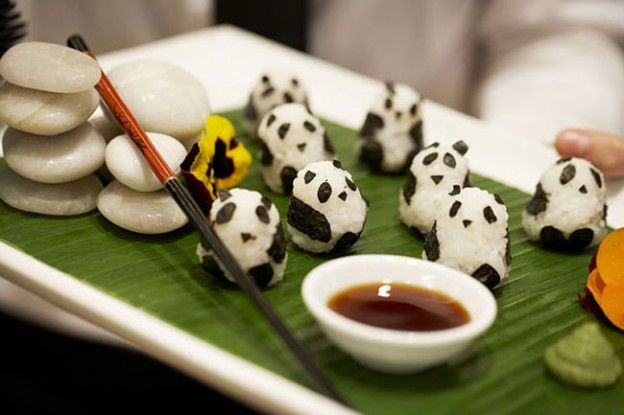 Sushi pandas