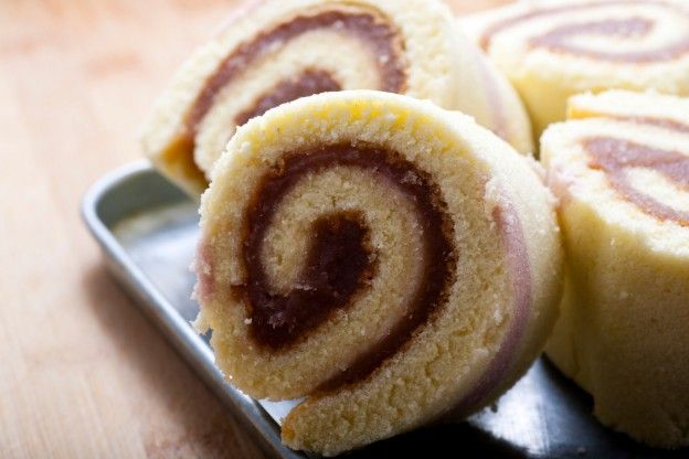 Nutella swiss roll