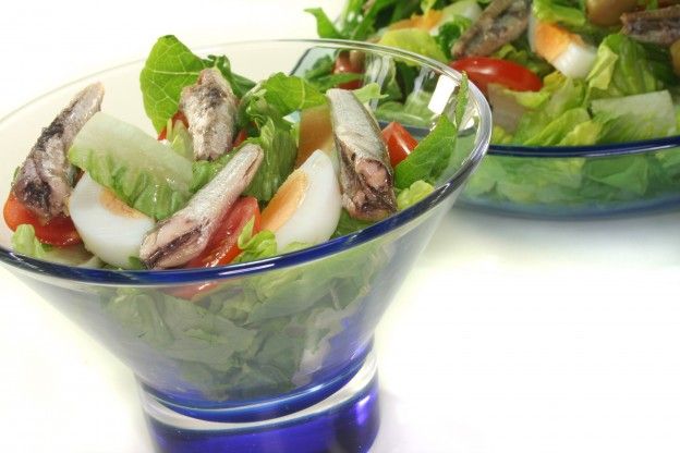 Paleo sardine salad