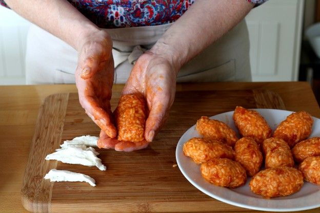 Shape your croquettes