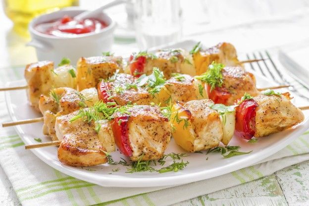 Sweet and savory skewers