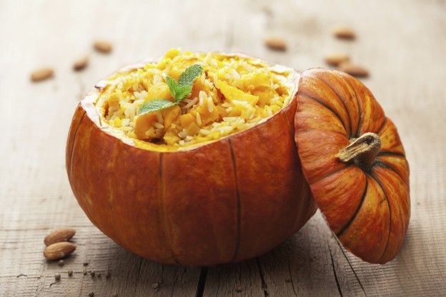 Pumpkin risotto