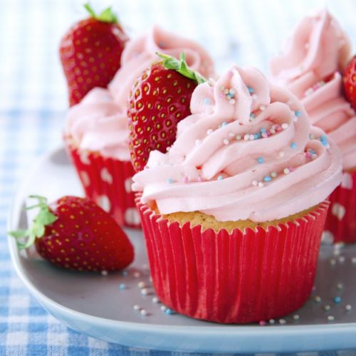 Strawberry Cupcakes