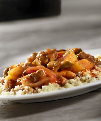 Exotic lamb tagine