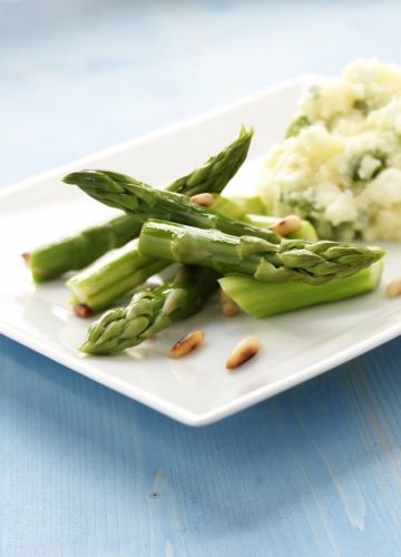 Asparagus risotto