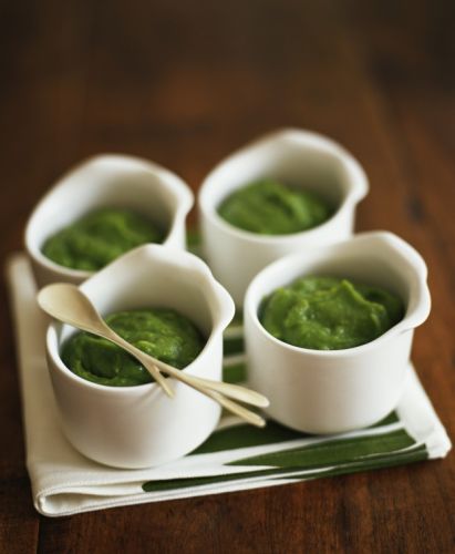 Pea purée