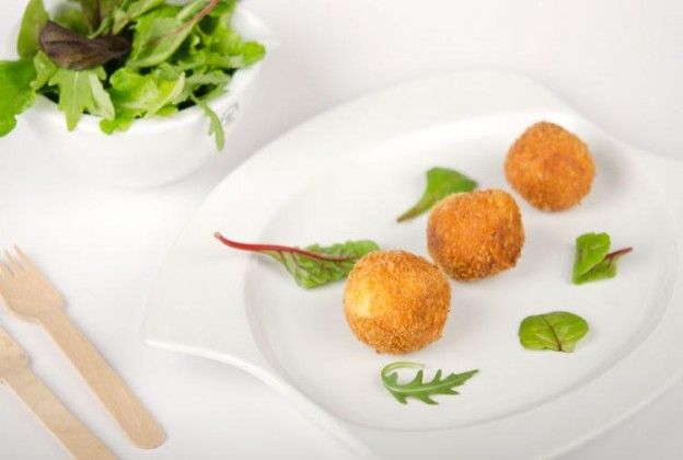 Cheese and potato croquettes