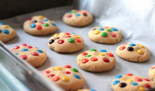 Smarties cookies