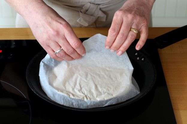 Cooking the naans