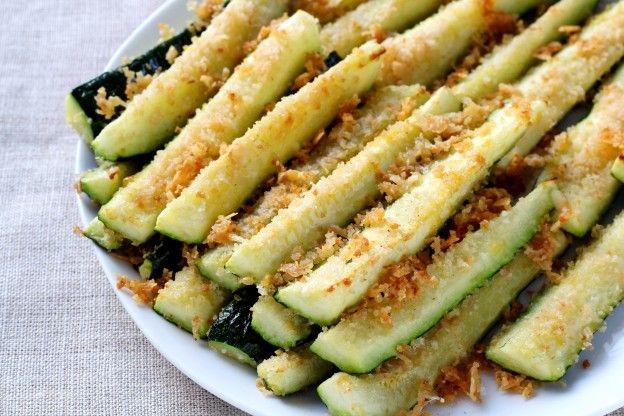 Zucchini Parmesan 'fries'