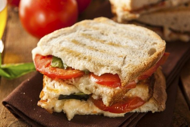 Tomato Provolone Paninis