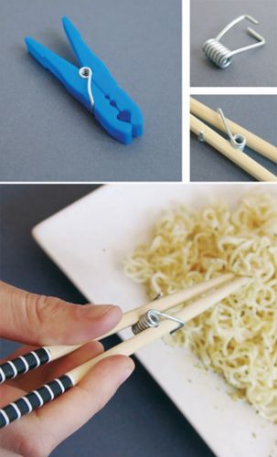 Suck at using chopsticks?