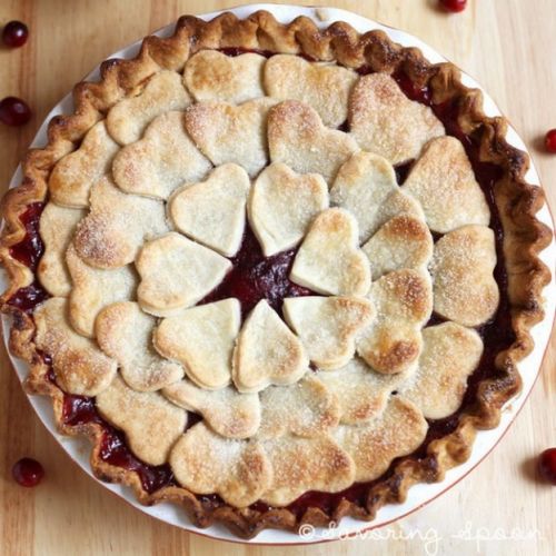 Heart pie