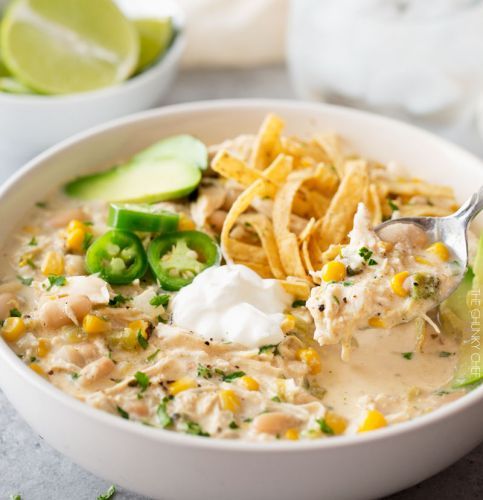 Creamy White Chicken Chili