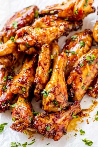 Honey Garlic Chicken Wings