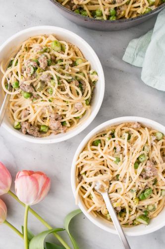 one-pot spring pasta