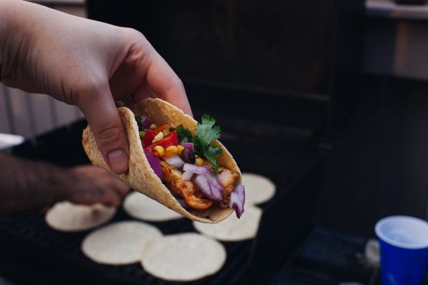 Grilled Pork Shoulder Tacos