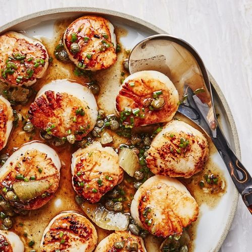 Brown Butter Scallops