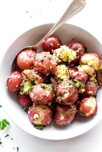 The Best Buttery Parsley Boiled Potatoes