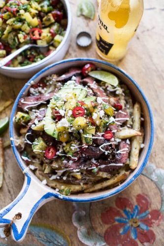 Hawaiian Carne Asada Fries