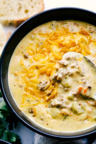 Cheeseburger Soup