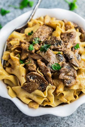 Beef Stroganoff