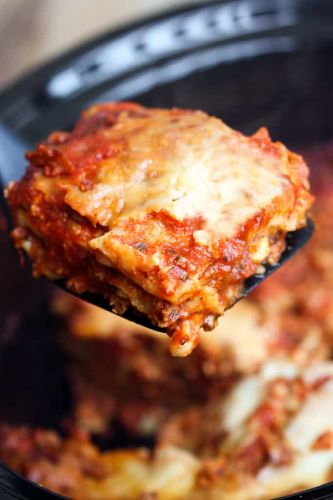 Slow Cooker Lasagna