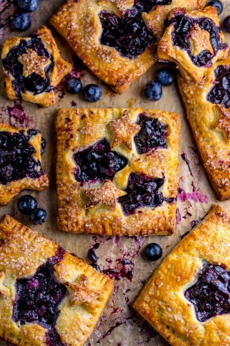 Blueberry Bourbon Hand Pies