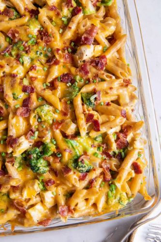 Chicken Bacon Ranch Casserole