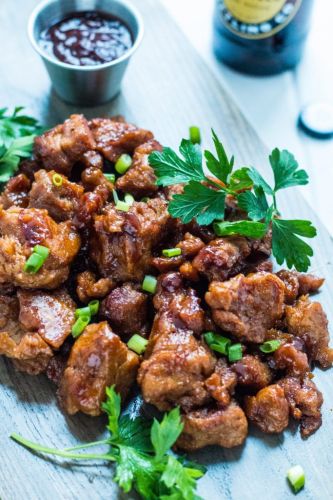 Root Beer Barbecue Seitan Wings