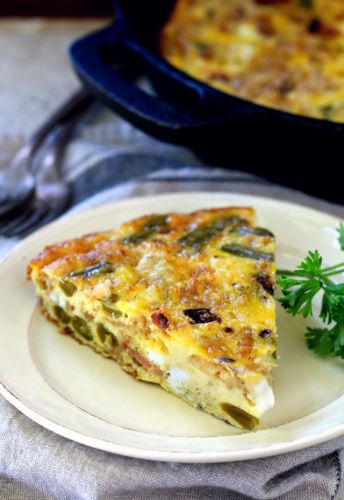 Green Bean Casserole Frittata