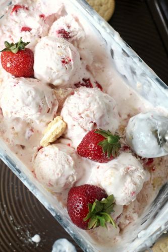 Strawberry Shortcake Ice Cream