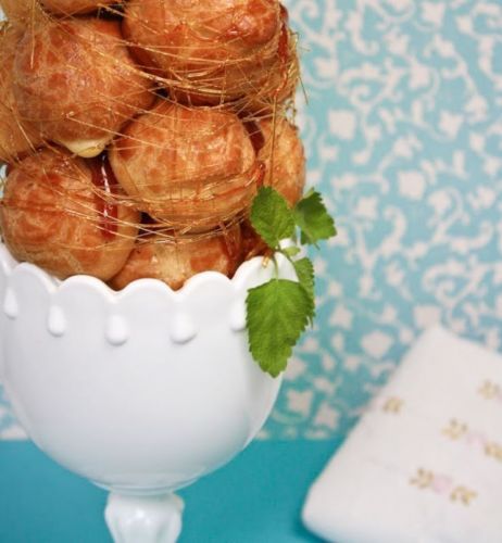 Croquembouche (French cream puff tower)