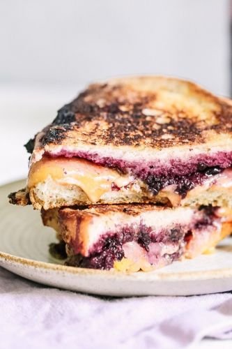 Peanut Butter and Jelly Grilled Cheese Sandwiches