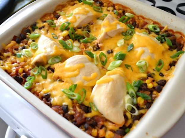 Salsa Chicken Casserole