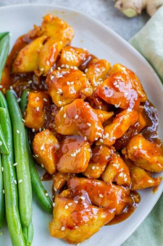 Healthy Orange Chicken