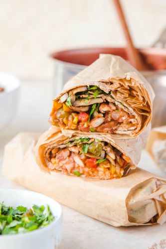 Rice and Bean Burritos