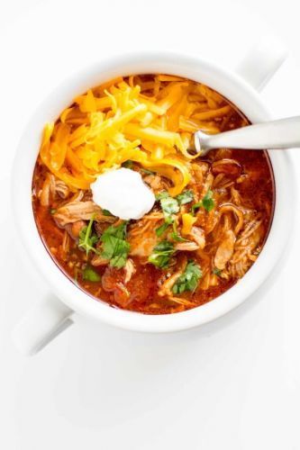 SLOW COOKER PULLED PORK CHILI