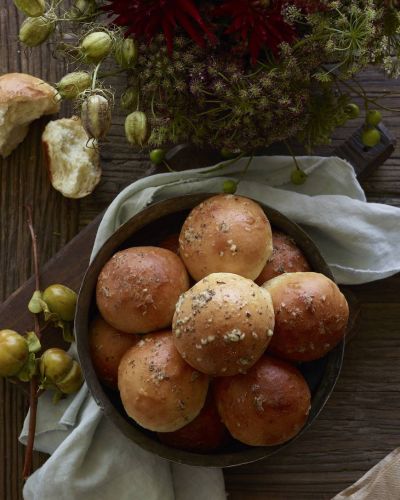 Garlic Parmesan and Herb Rolls