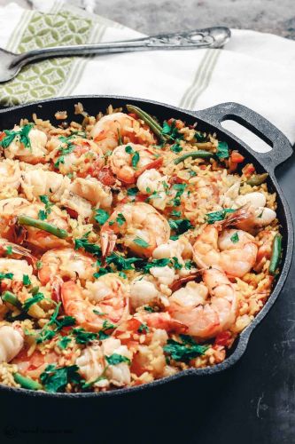 Easy Seafood Paella